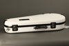 Calton Cases F Style Mandolin Case, White with Burgundy Interior New