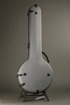 Calton 5 String Resonator Banjo (RB-250) Case, Gray with Silver Interior New