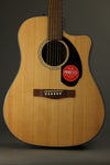 Fender CD-60SCE Dreadnought, Walnut Fingerboard, Natural New