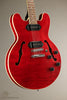 2015 Heritage H-535 Trans Red Semi-Hollow Electric Guitar