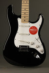 Squier Affinity Series™ Stratocaster®, Maple Fingerboard, White Pickguard, Black - New