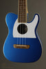 Fender Fullerton Tele® Uke, Walnut Fingerboard, White Pickguard, Lake Placid Blue - New