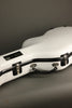 Calton Stratocaster Case, White with Green Interior - New