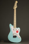 Squier Mini Jazzmaster® HH, Maple Fingerboard, White Pickguard, Daphne Blue - New