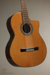 New World Estudio E640 Cedar Cutaway Classical Guitar - New