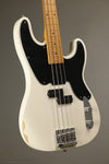 Fender Mike Dirnt Road Worn® Precision Bass®, Maple Fingerboard, White Blonde - New