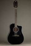 Taylor 250ce-BLK Plus 12-String Acoustic Electric Guitar - New