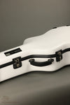 Calton Cases Orchestra Model, OM Case, White Exterior, Red Interior New