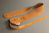 Lakota Leathers American Bison Guitar Strap 3", Spruce