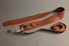 Lakota Leathers Banjo Straps - Cradle 2", Tobacco