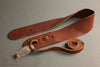 Lakota Leathers Banjo Straps - Cradle 3", Tobacco