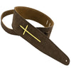 SUEDE CROSS SERIES  CHOCOLATE