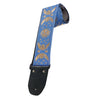 JACQUARD SERIES STRAPS  VINTAGE GOLD FOIL MOONS ON BLUE